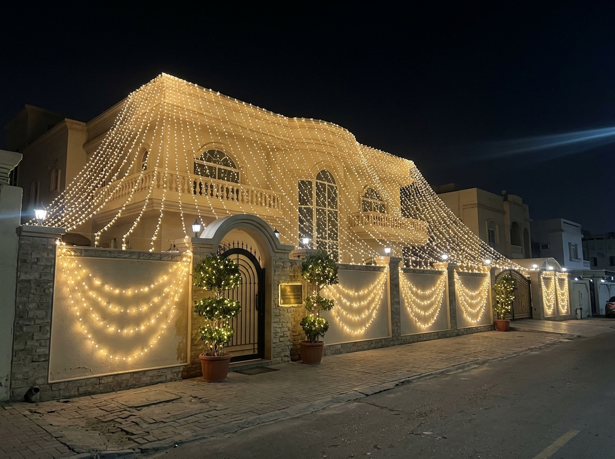 lighting image in wedding nahrain riffa